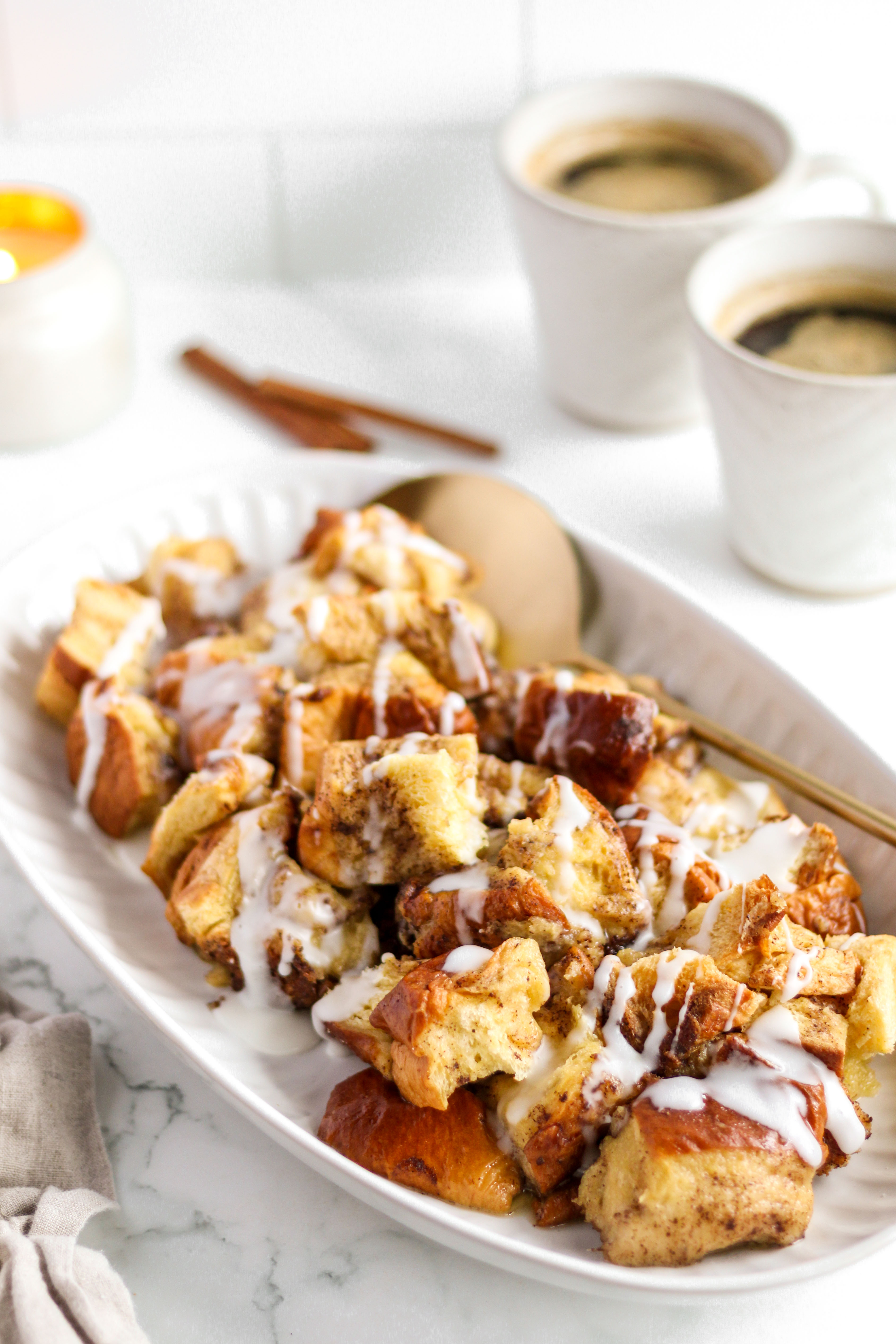 Slow Cooker Cinnamon Bread Pudding